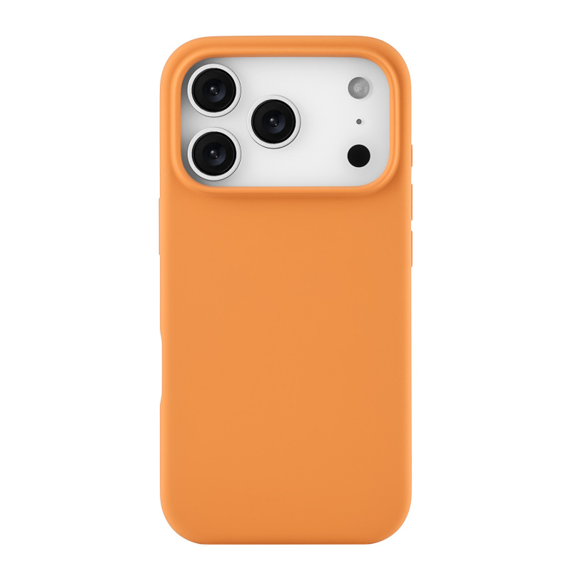 Фото Чехол защитный uBear Touch Mag Case для iPhone 17 Pro, MagSafe, оранжевый Фото Чехол защитный uBear Touch Mag Case для iPhone 17 Pro, MagSafe, оранжевый