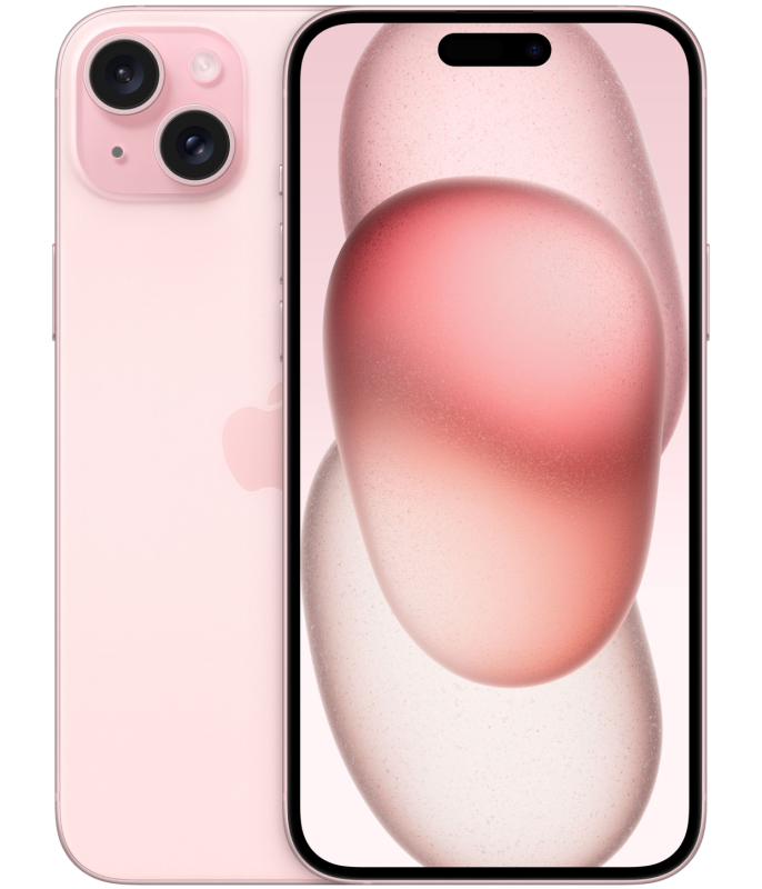Фото Apple iPhone 15 Plus, 256 ГБ, Розовый Фото Apple iPhone 15 Plus, 256 ГБ, Розовый