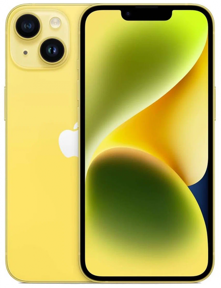 Фото Apple iPhone 14, 128 ГБ, Желтый Фото Apple iPhone 14, 128 ГБ, Желтый