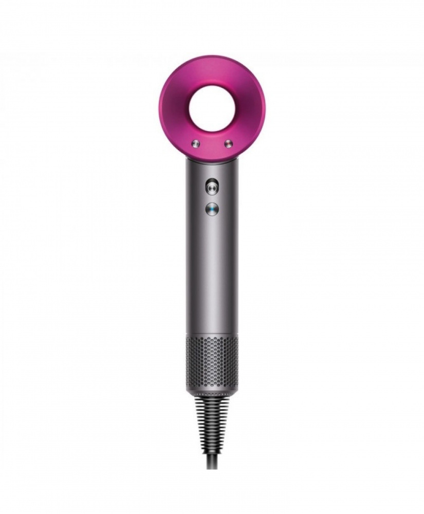 Фото Фен Dyson Supersonic HD07, Iron/Fuchsia На фото изображено Фен Dyson Supersonic HD07, Iron/Fuchsia