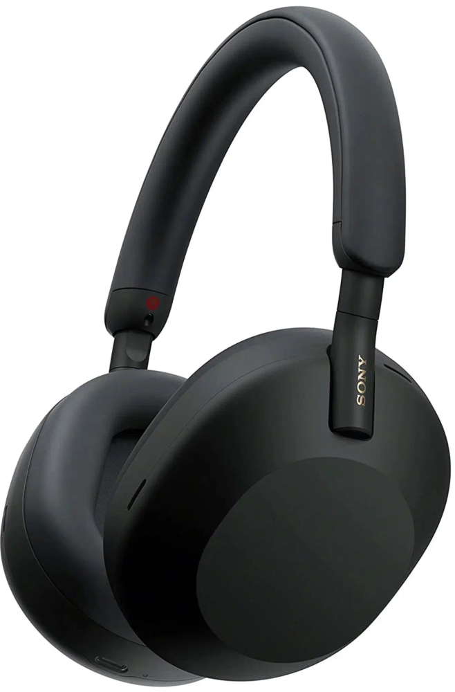 Фото Беспроводные наушники Sony WH-1000XM5, чёрный Фото Беспроводные наушники Sony WH-1000XM5, чёрный